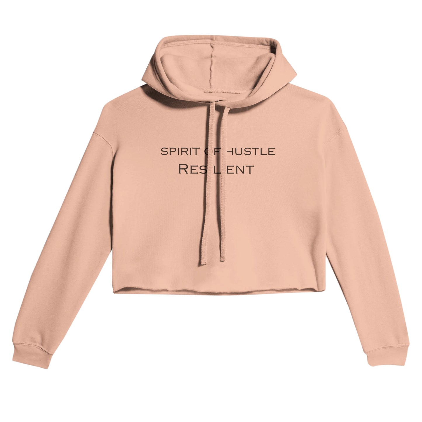 Cropped Hoodie - Stylish & Comfortable Women's Crop Hoodie - SPIRIT OF HUSTLE