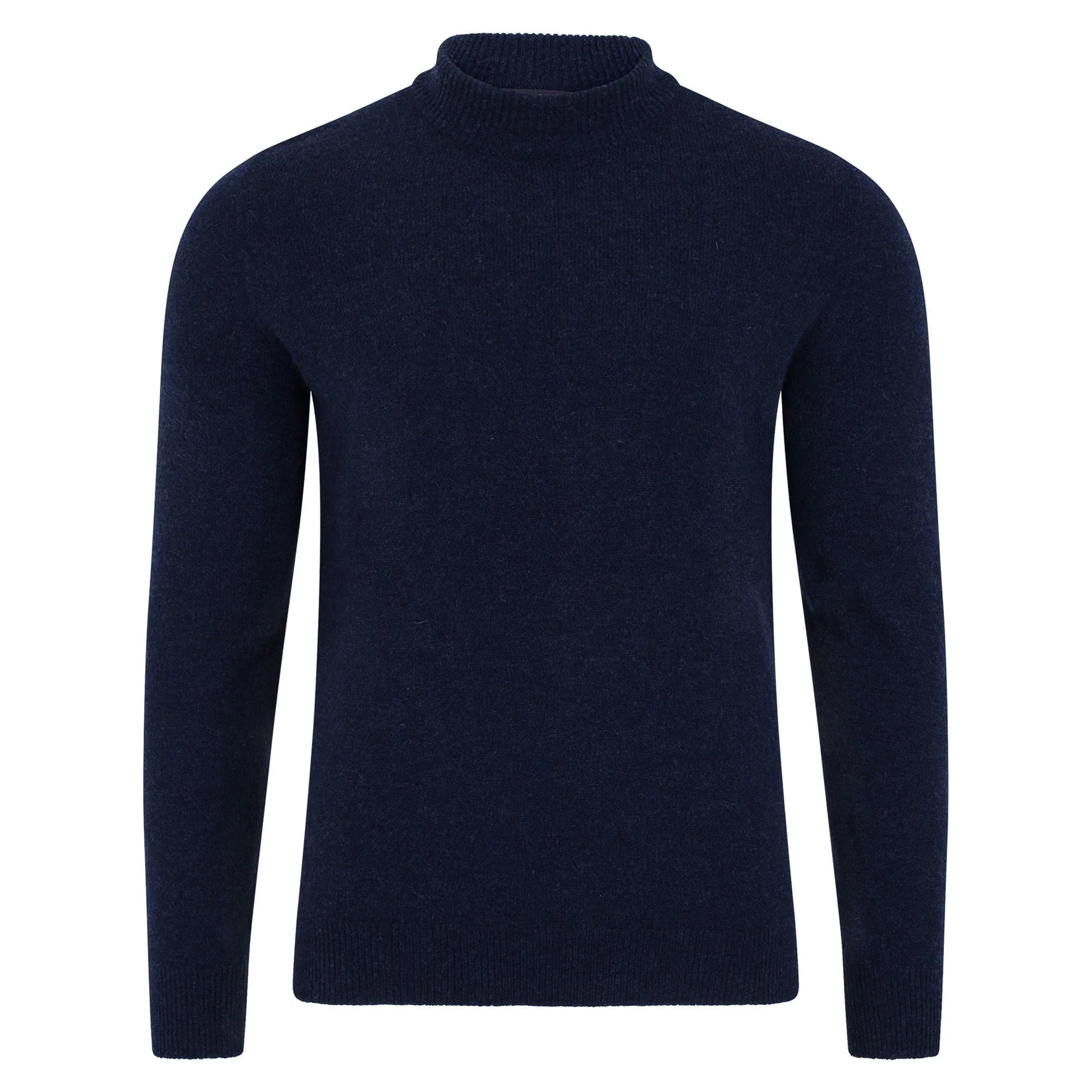 Handmade Lambswool Arden Mock Turtleneck - SPIRIT OF HUSTLE