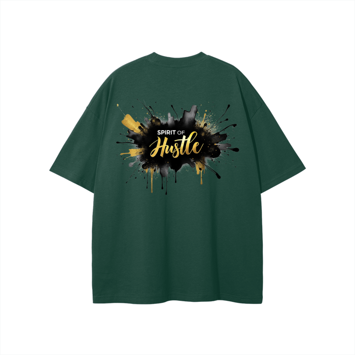 Unisex Oversized T Shirt - SPIRIT OF HUSTLE