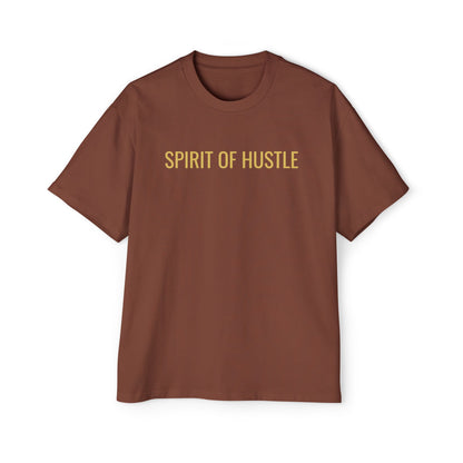 Men's Oversized T-Shirt - SPIRIT OF HUSTLE