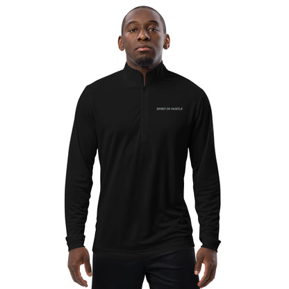 Eco-Friendly Quarter Zip Pullover - SPIRIT OF HUSTLE