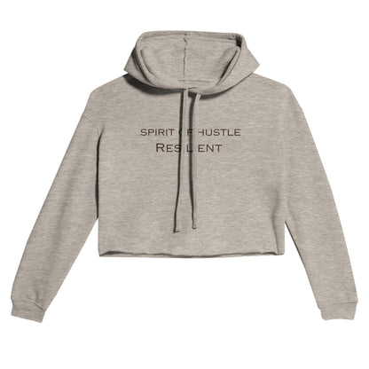 Cropped Hoodie - Stylish & Comfortable Women's Crop Hoodie - SPIRIT OF HUSTLE