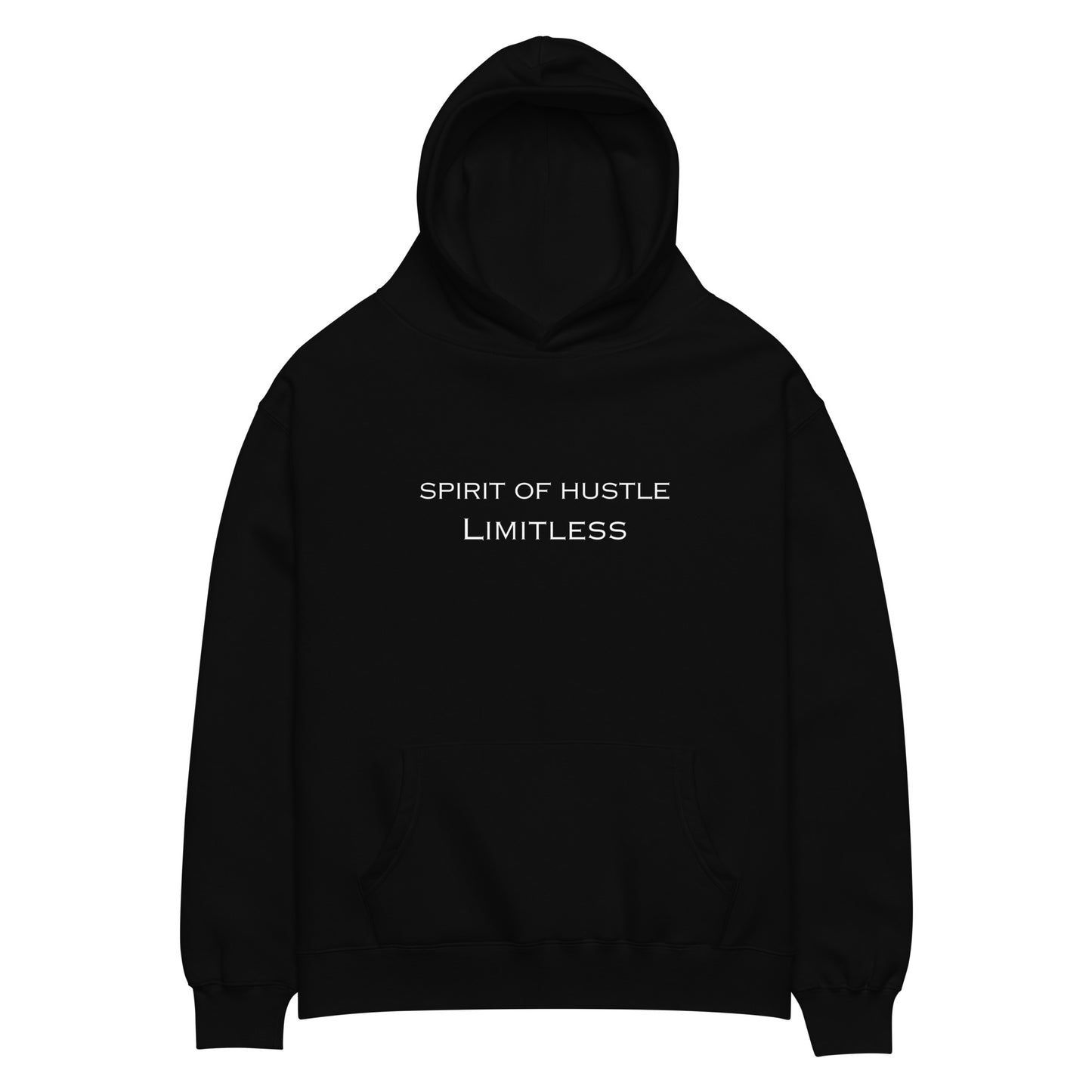 Unisex Oversized Hoodie - SPIRIT OF HUSTLE